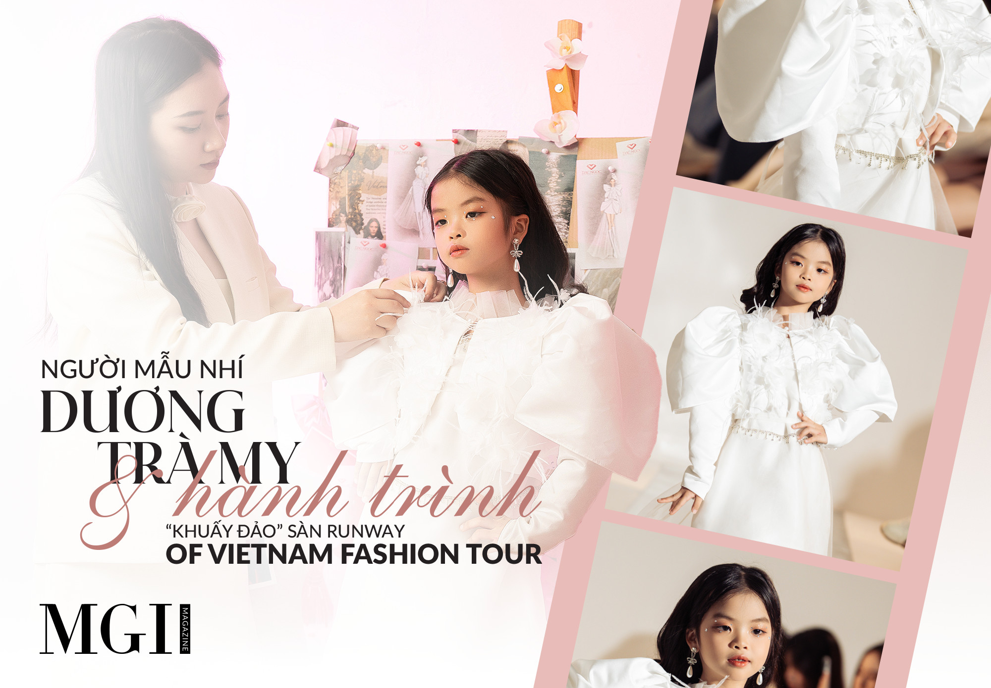Hành trình “khuấy đảo” sàn runway Vietnam Fashion Tour của nàng mẫu Dương Trà My